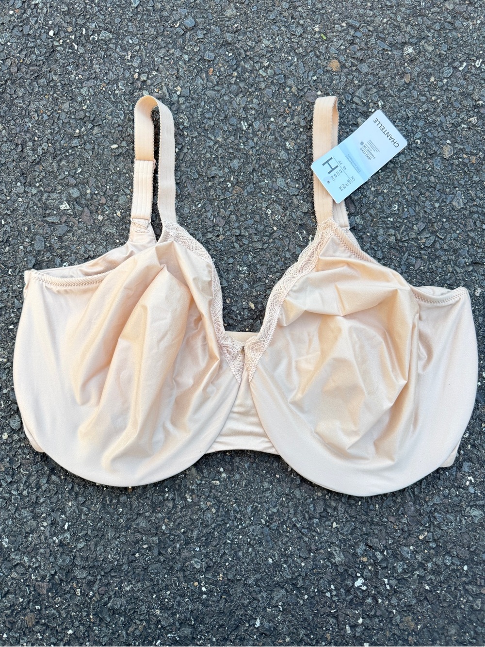 Chantelle Light Beige Full Coverage Underwire Bra